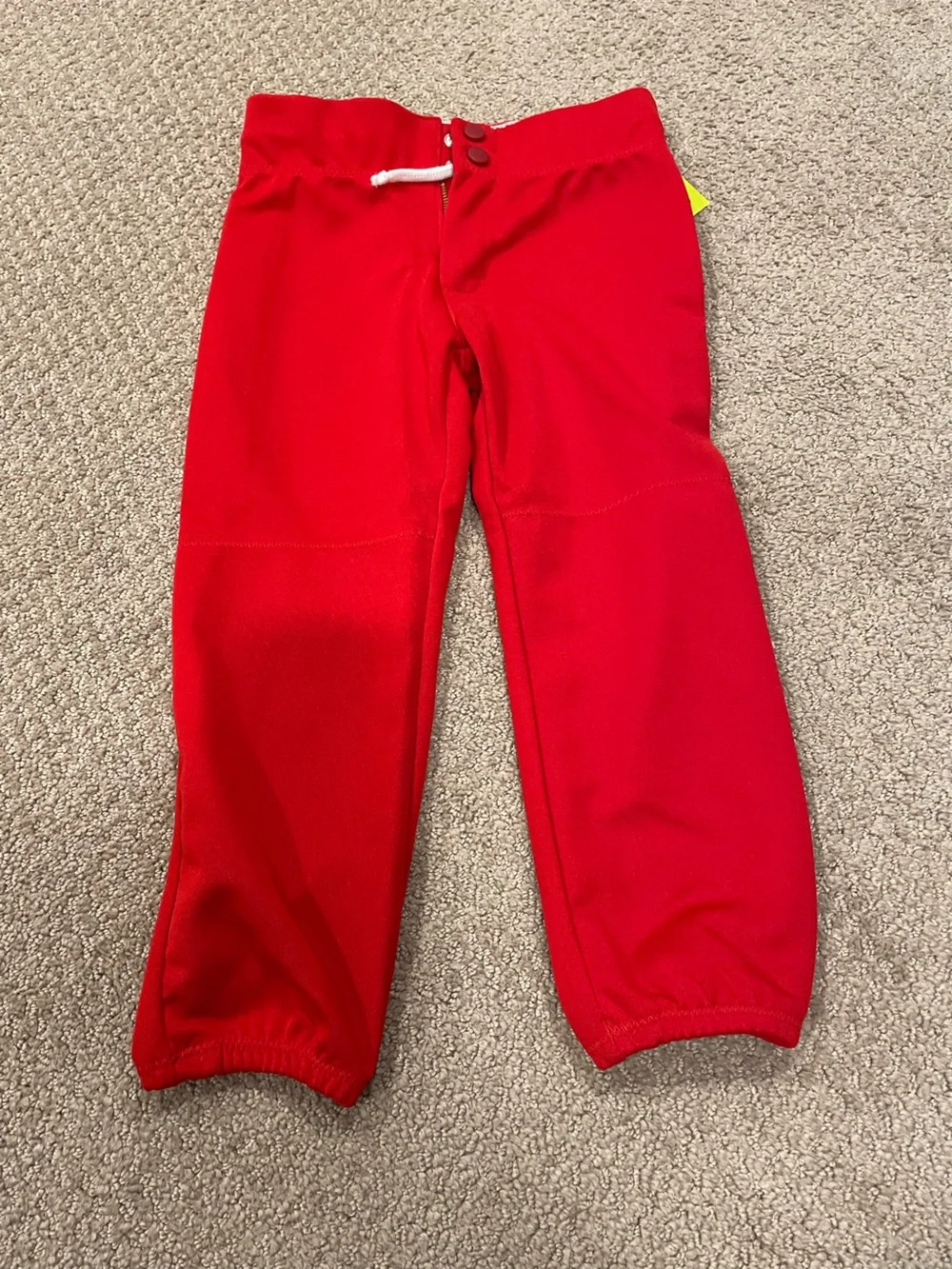 Girl’s Youth Red and Navy Champro & Intensity Softball Pants, size Youth M